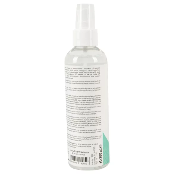 JoyDivision Clean Safe - spray dezinfectant și curățare - 200ml