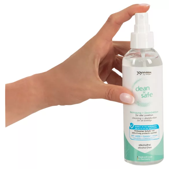 JoyDivision Clean Safe - spray dezinfectant și curățare - 200ml