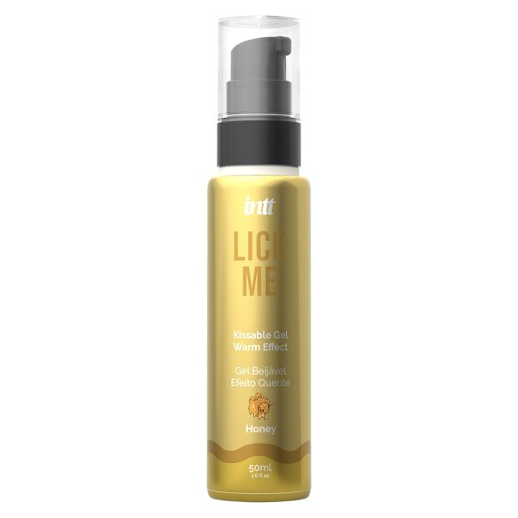 Intt Lick Me - gel lubrifiant încălzitor - miere (50ml)
