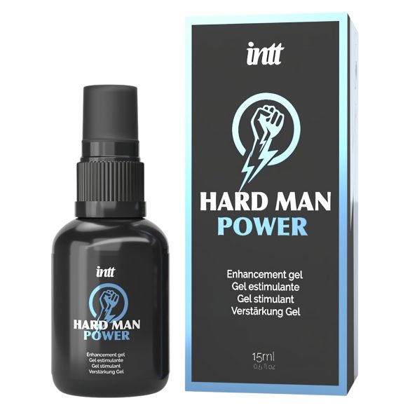 Intt Hard Man Power - gel de stimulare pentru bărbați (15ml)