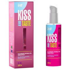   Intt Kiss and Taste - gel lubrifiant cu efect de încălzire - zmeură - 55ml