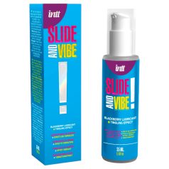   Intt - gel lubrifiant intim comestibil și efervescent - mure (35ml)