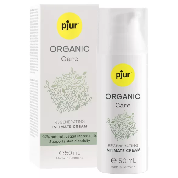 Pjur Organic Care - cremă intimă regeneratoare - 50ml
