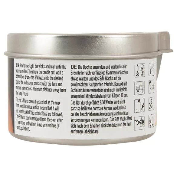 BDSM - Lumânare parafină pentru corp - 100ml