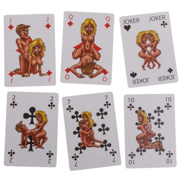 Kama Sutra - cărți de joc erotice - 54 bucăți