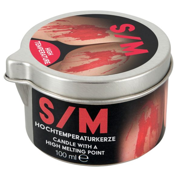 BDSM High Temperature - lumânare pentru masaj erotic cu parafină - 100ml