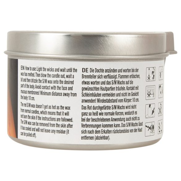 BDSM High Temperature - lumânare pentru masaj erotic cu parafină - 100ml