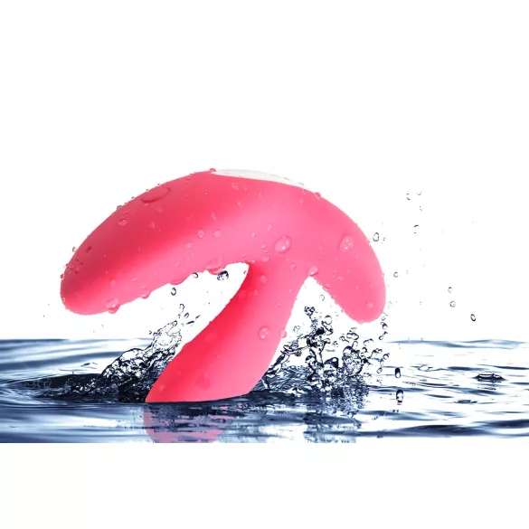 Cotoxo Saddle - vibrator prostate cu telecomandă - silicon roșu