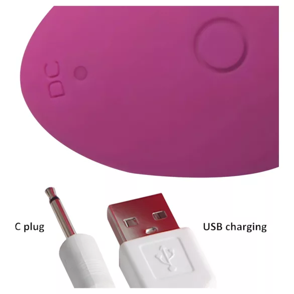 Cotoxo Saddle - vibrator pentru prostată cu telecomandă - mov