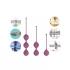 Cotoxo Belle - set 3 bile vaginale Kegel - silicon violet
