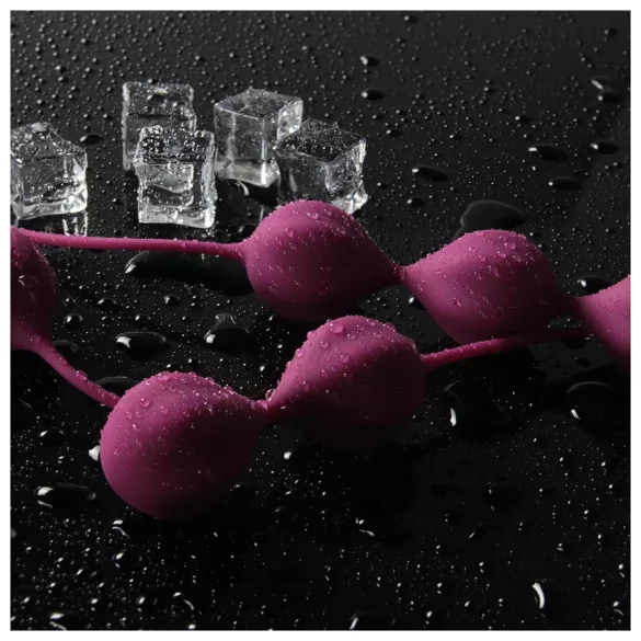 Cotoxo Belle - set 3 bile vaginale Kegel - silicon violet