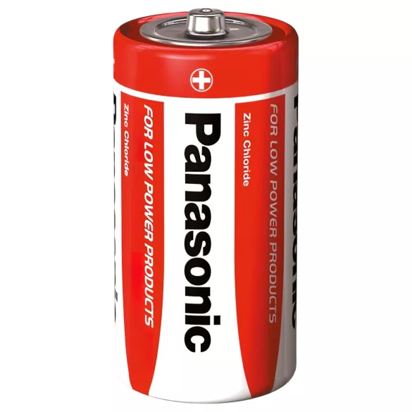 Panasonic - baterii tip C R14 - pachet 2 bucăți