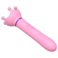 Sunfo - Vibrator 2în1 pentru sfârcuri (roz)