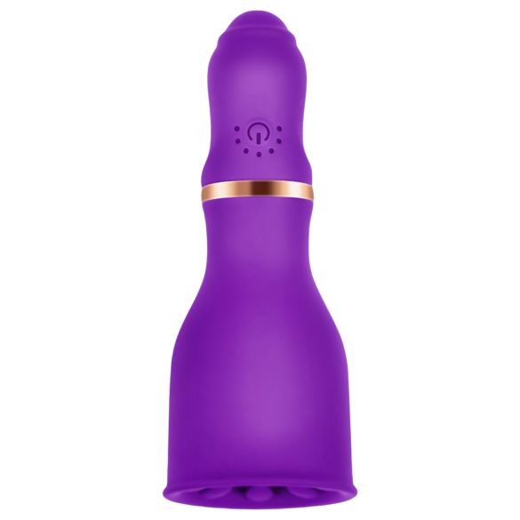 Sunfo - Vibrator de ghindă cu acumulator (mov)