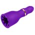 Sunfo - Vibrator de ghindă cu acumulator (mov)