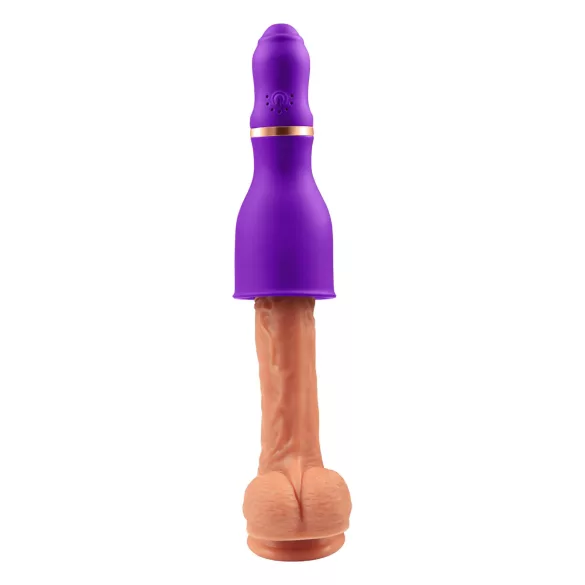 Sunfo - vibratoare gland penian - reîncărcabil - mov