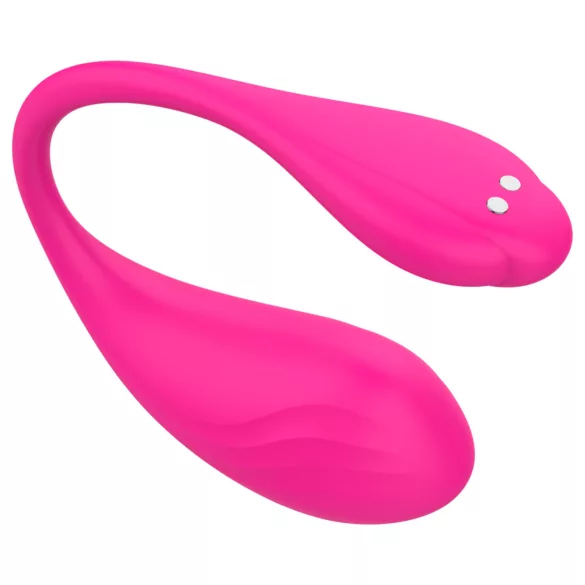 Sunfo - ou vibrator portabil controlat prin aplicație (roz)