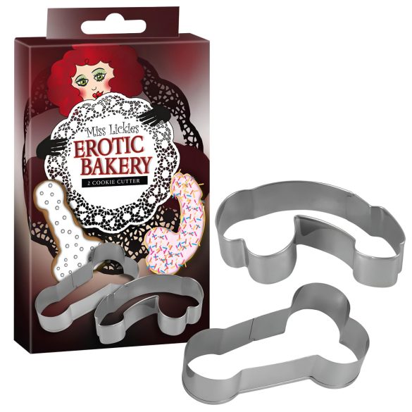 Set forme biscuiți - penis (2 buc)
