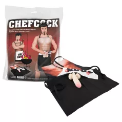 CHEFCOCK - șorț amuzant pentru bărbați - model Big Boss