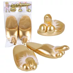 Papuci cu penis (aurii)