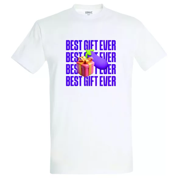 Cel Mai Bun Cadou - tricou bărbați (alb)