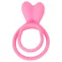 Pulselock Cocktura - inel pentru penis și testicule cu model de iepuraș (roz)