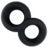 Pulselock Taur - inel dublu pentru penis și testicule (negru) - 20 mm
