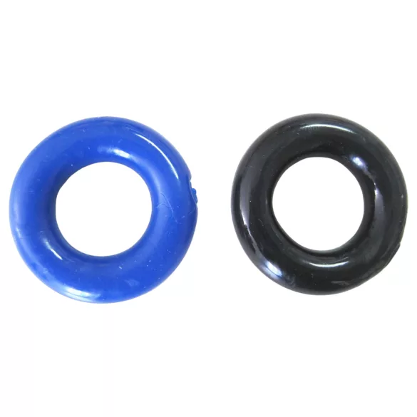 Pulselock Cirkl - set de inele pentru penis din TPE, 3 bucăți (culori asortate)
