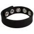 Pulselock Forge - inel pentru penis din silicon reglabil, cu capsă (negru) - 228 mm