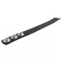 Pulselock Forge - inel penian reglabil din silicon cu capse (negru) - 200 mm