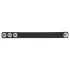 Pulselock Forge - inel penian reglabil din silicon cu capse (negru) - 200 mm