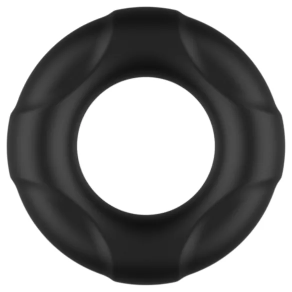 Pulselock Cirkl - inel pentru penis din silicon (negru) - 22 mm