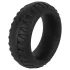 Pulselock Forge - inel penian din silicon cu model de anvelopă (negru) - 35 mm