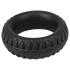 Pulselock Forge - inel penian din silicon cu model de anvelopă (negru) - 35 mm