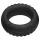 Pulselock Forge - inel pentru penis din silicon cu model de anvelopă (negru) - 30 mm