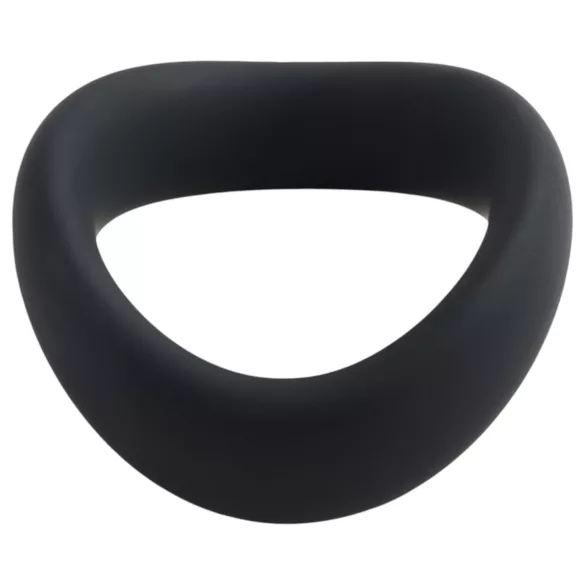 Pulselock Cocktura - inel penian din silicon răsucit (negru) - 45 mm
