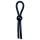 Pulselock Forge - inel pentru penis laț din silicon reglabil (negru)