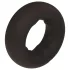 Pulselock Cocktura - inel pentru penis din silicon cu buline (negru) - 27 mm