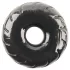 Pulselock Forge - inel pentru penis din TPE cu model de roată (negru) - 19 mm