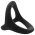 Pulselock Taur - inel pentru penis și testicule în formă de Y (negru) - S