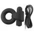 Pulselock Vantr - inel penian și pentru testicule cu vibrații, pe acumulator (negru) - 25 mm
