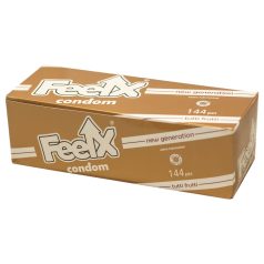FeelX - prezervative - aromă tutti frutti - 144 bucăți