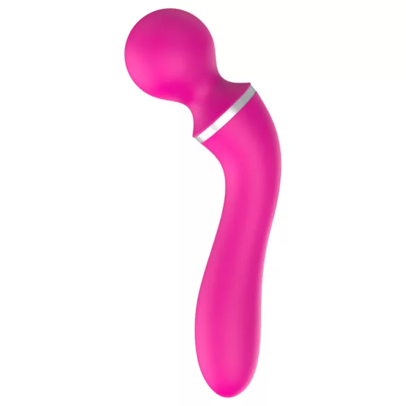 Lonely - vibratoare 2 în 1 masaj și punctul G cu 3 capete interschimbabile roz