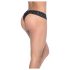 Mapalé - chilot tanga deschis (negru) - M