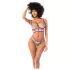 Set sutien Mapalé (galben-violet) - L/XL
