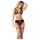 Set sutien Mapalé cu portjartier (negru)