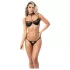 Mapalé - Set de lenjerie intimă cu bretele (negru) - L/XL