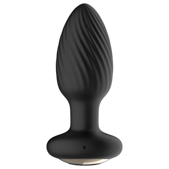 Funny Me 360 - vibrator anal rezistent la apă - negru