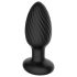 Funny Me 360 - vibrator anal rezistent la apă - negru