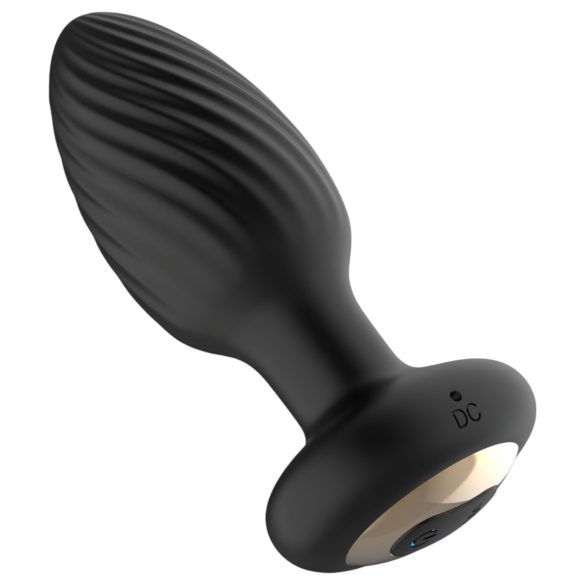 Funny Me 360 - vibrator anal rezistent la apă - negru